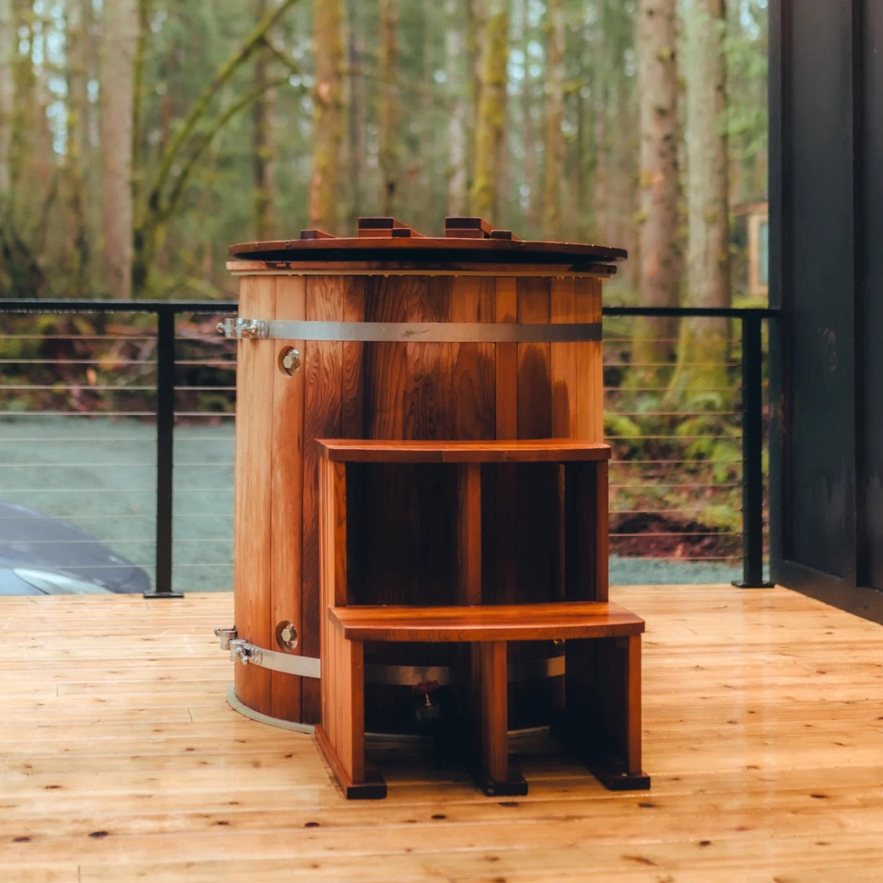 Alaska Cedar Ice Plunge Tub