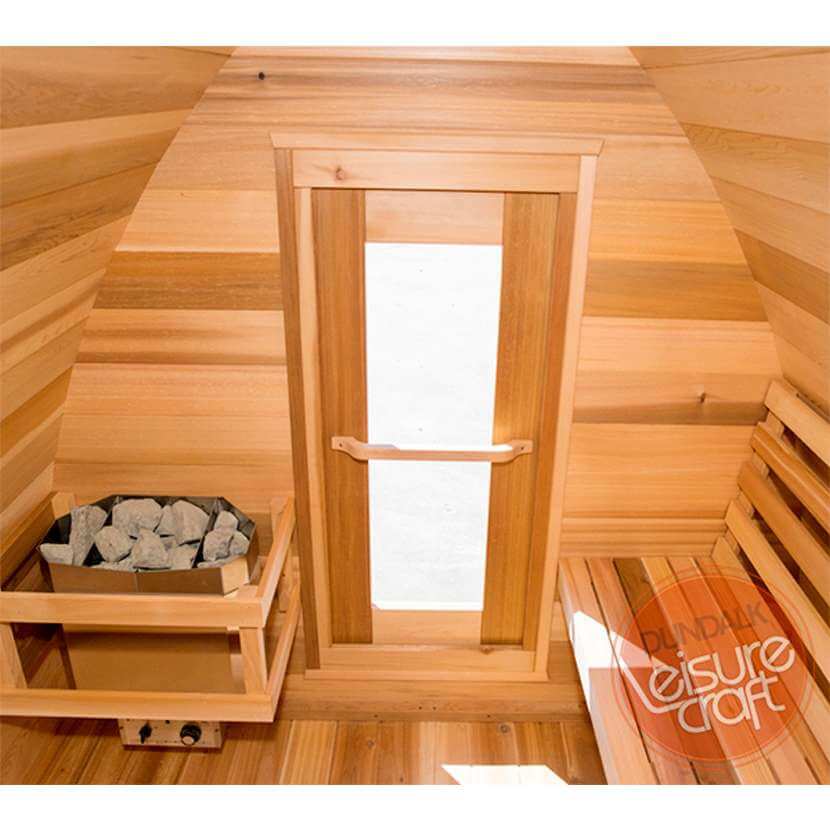 Cedar Mini Pod Sauna Retreat
