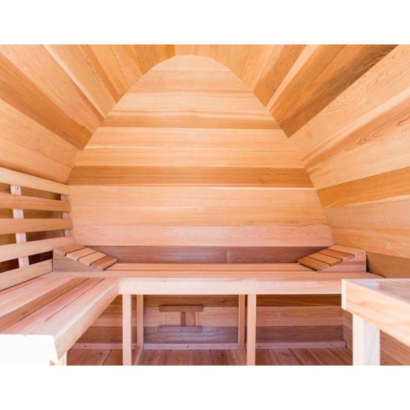 Cedar Mini Pod Sauna Retreat