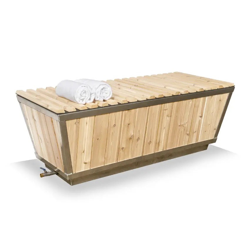 Polar White Cedar Plunge Bath