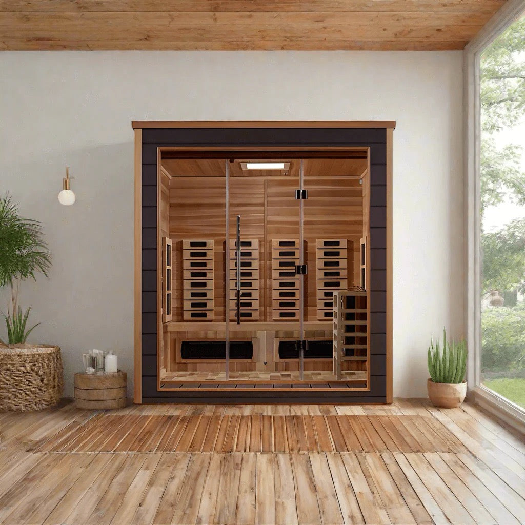 Visby Hybrid Cedar Wellness Sauna