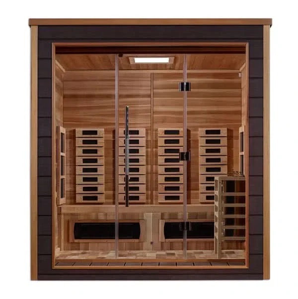 Visby Hybrid Cedar Wellness Sauna